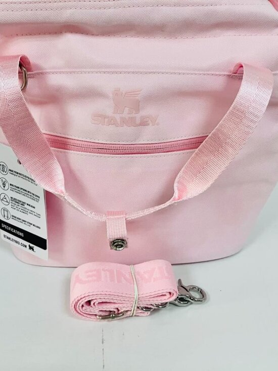 Stanley Handbags - Stanley Lunch Bag Handbag Pink Color Detachable Shoulder Strap